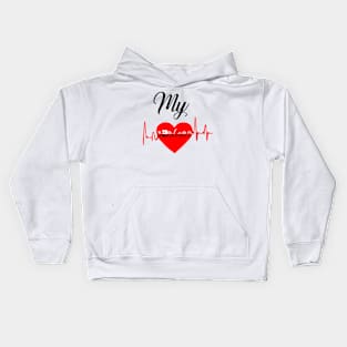 Couple valentine my love woman T-Shirt Kids Hoodie